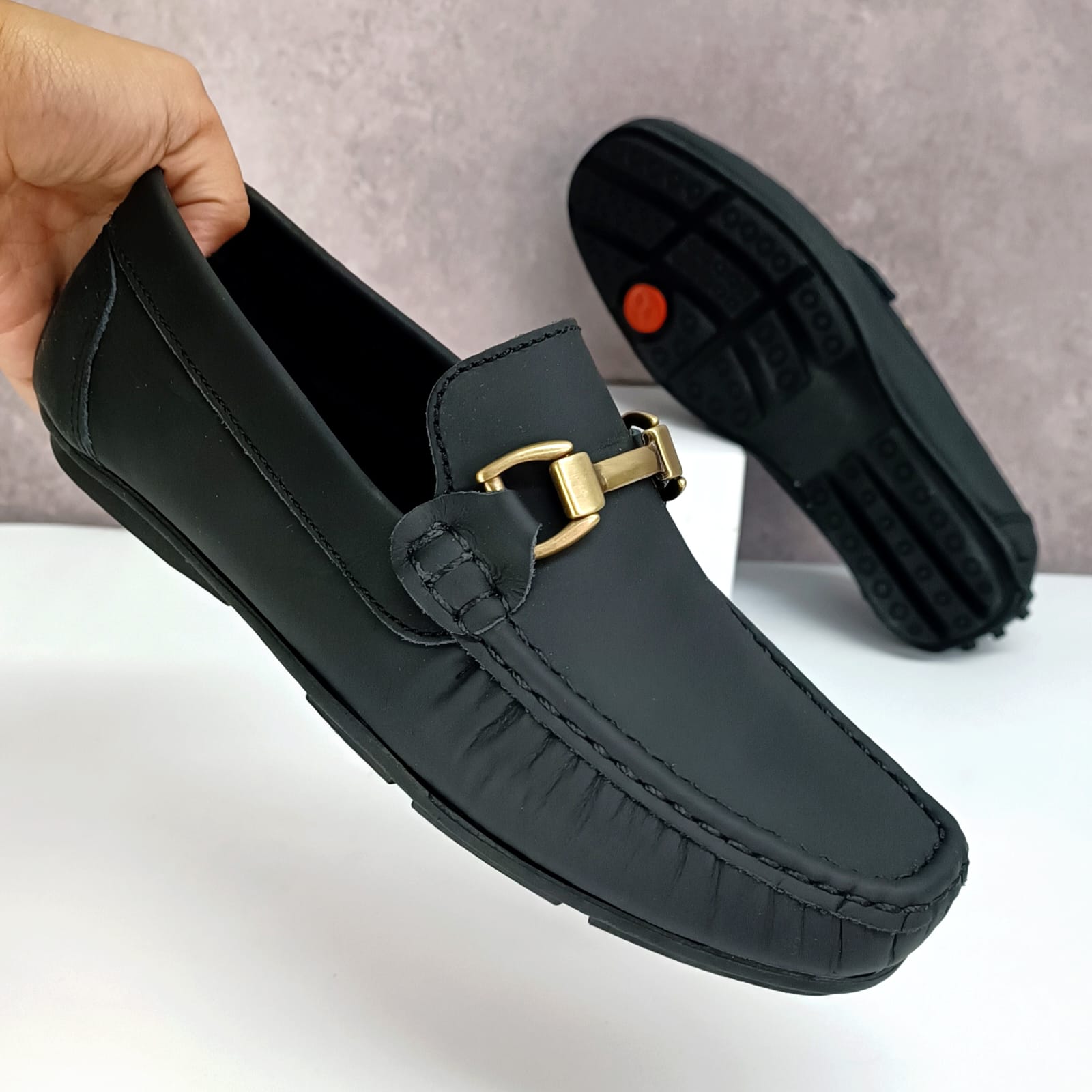 Mocasines Para Caballero En Cuero
