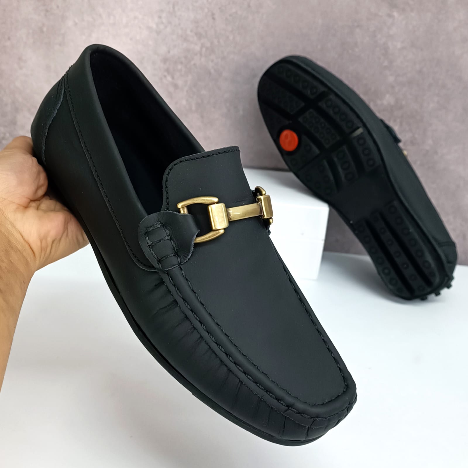 Mocasines Para Caballero En Cuero