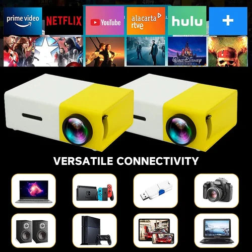 Mini Proyector Portatil Cine En Tu Mano