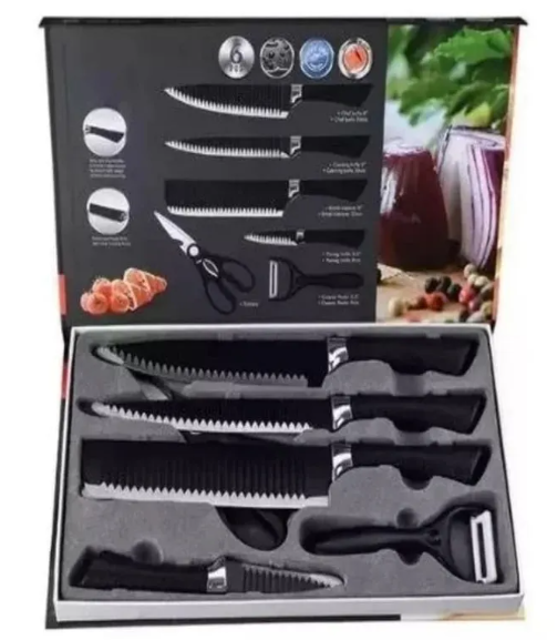 Set De Cuchillos X6