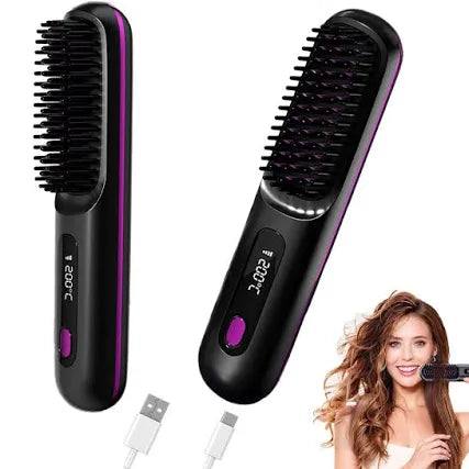 Cepillo Alisador Inalambrico