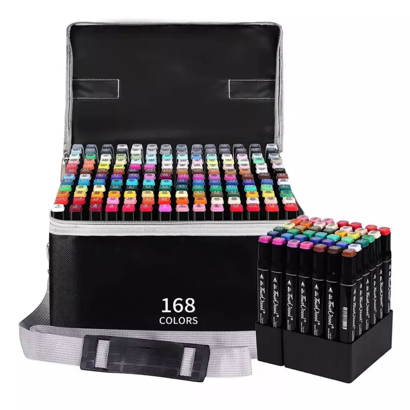 Set de Marcadores de 168 piezas